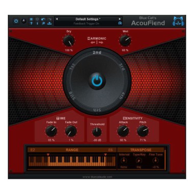 Blue Cat Audio Blue Cat's AcouFiend Цифровые лицензии