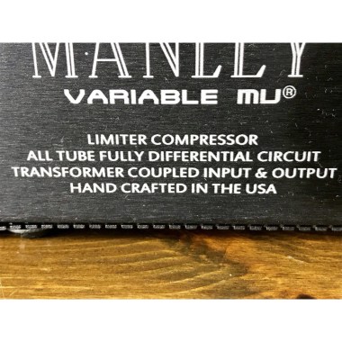 Manley Stereo Variable Mu Limiter/Compressor Динамическая обработка