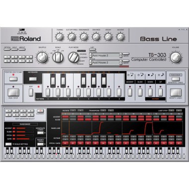 Roland Cloud TB-303 Цифровые лицензии