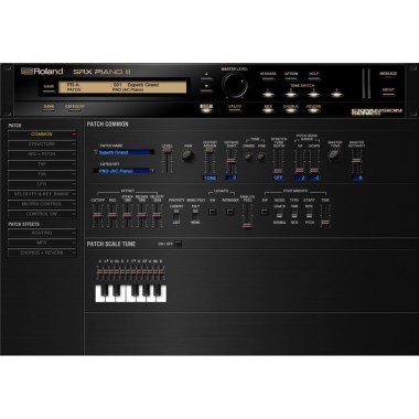 Roland Cloud SRX Piano II Цифровые лицензии