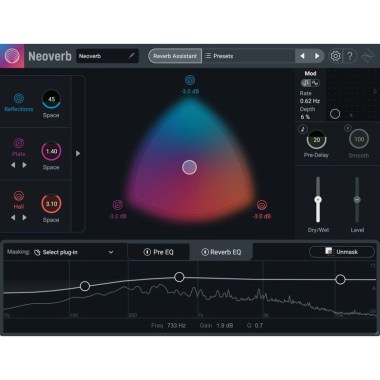 iZotope Neoverb EDU Цифровые лицензии