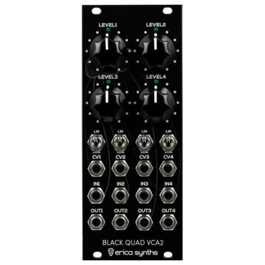 Erica Synths Black Quad VCA V2 Eurorack модули