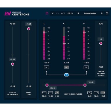 Leapwing Audio CenterOne Цифровые лицензии