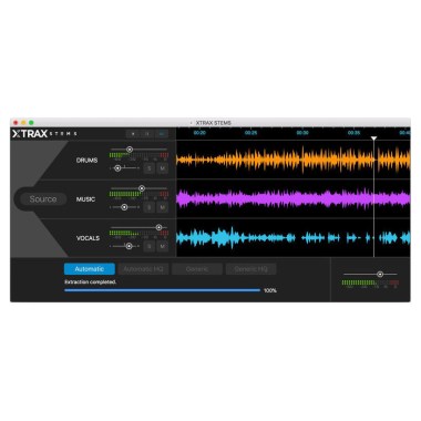 Audionamix Xtrax Stems One Year License Цифровые лицензии