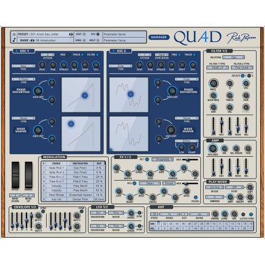 Rob Papen Quad Цифровые лицензии