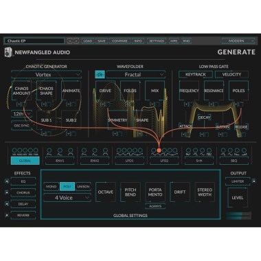 Newfangled Audio Generate Цифровые лицензии