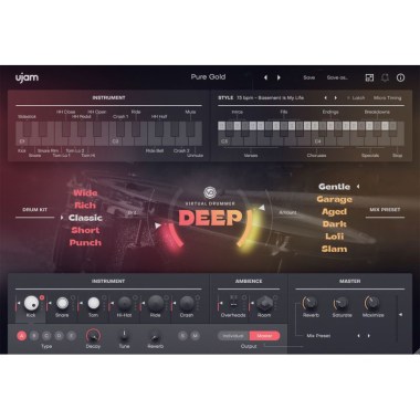 ujam Virtual Drummer Deep Цифровые лицензии