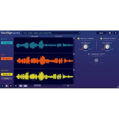 Synchro Arts VocALign Ultra CG RevoicePro 4 Цифровые лицензии