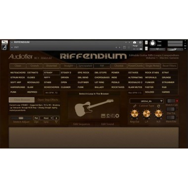 Audiofier Riffendium Vol. 1 Цифровые лицензии