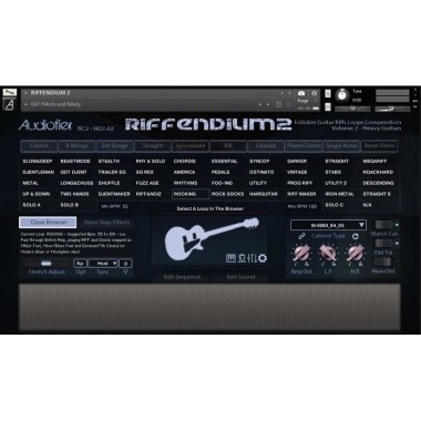 Audiofier Riffendium Vol. 2 Цифровые лицензии