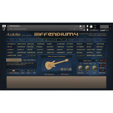 Audiofier Riffendium Vol. 4 Цифровые лицензии