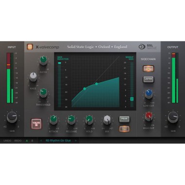 SSL Native X-ValveComp Цифровые лицензии