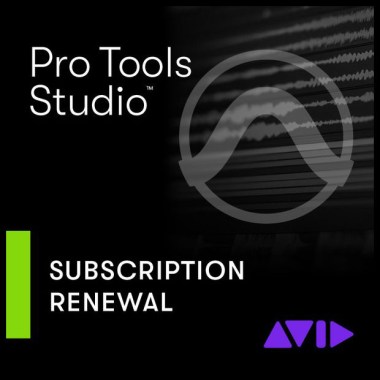 Avid Pro Tools Studio Subs. Renewal Цифровые лицензии