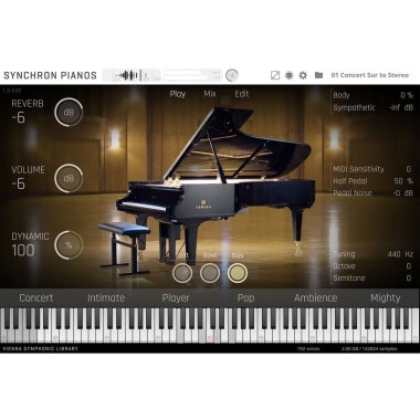 Vienna Symphonic Library Yamaha CFX Standard Library Цифровые лицензии