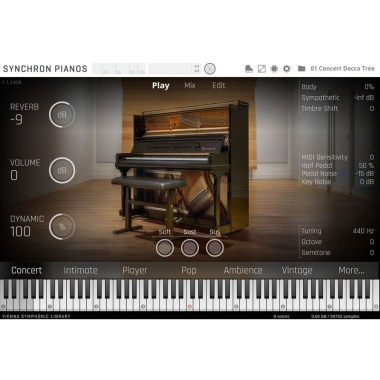 Vienna Symphonic Library B?sendorfer Upright Standard Цифровые лицензии