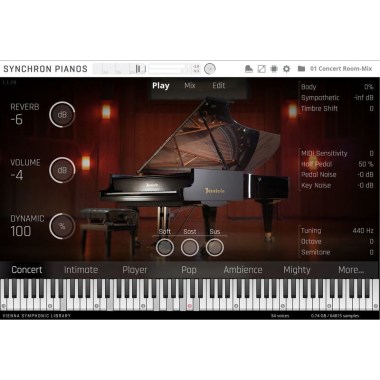 Vienna Symphonic Library B?sendorfer 290 Imperial Std. Цифровые лицензии