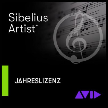 Avid Sibelius Artist Annual Subsc. Цифровые лицензии