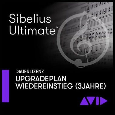 Avid Sibelius Ultimate Reinstate 3Y Цифровые лицензии