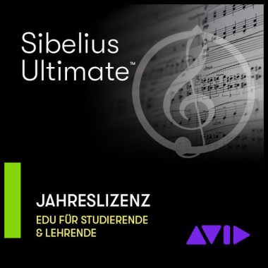 Avid Sibelius Ultimate Ann Subs EDU Цифровые лицензии