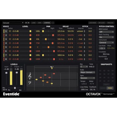 Eventide Octavox Цифровые лицензии