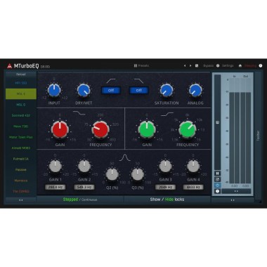 MeldaProduction MTurboEQ Цифровые лицензии