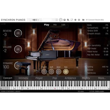 Vienna Symphonic Library Fazioli F308 Standard Library Цифровые лицензии