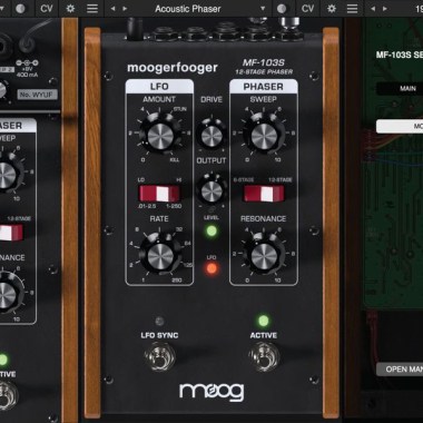 Moog MF-103S 12-Stage Phaser Plugin Цифровые лицензии