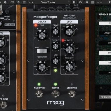 Moog MF-104S Analog Delay Plugin Цифровые лицензии