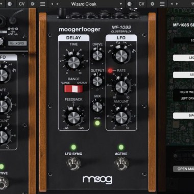 Moog MF-108S Cluster Flux Plugin Цифровые лицензии