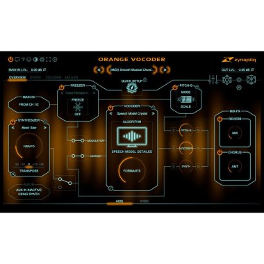 Zynaptiq Orange Vocoder IV Цифровые лицензии