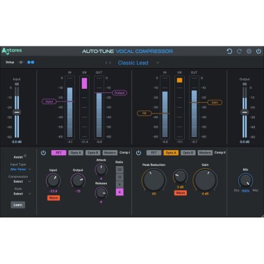 Antares Auto-Tune Vocal Compressor Цифровые лицензии