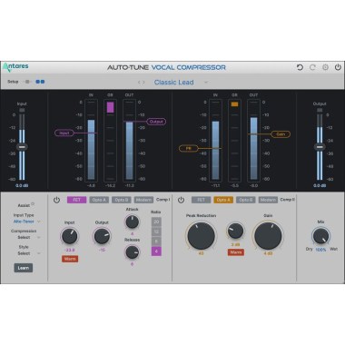 Antares Auto-Tune Vocal Compressor Цифровые лицензии