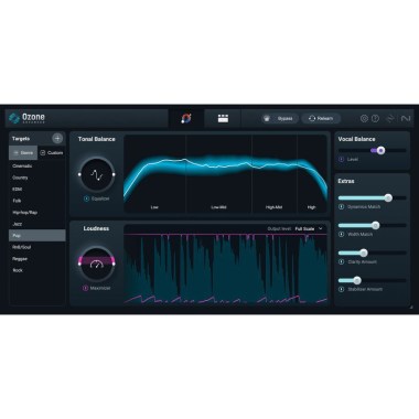 iZotope Ozone 11 Adv UG Ozone 9/10 Std Цифровые лицензии