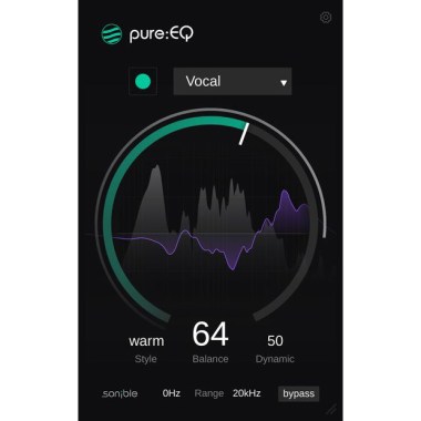 Sonible pure:EQ Цифровые лицензии