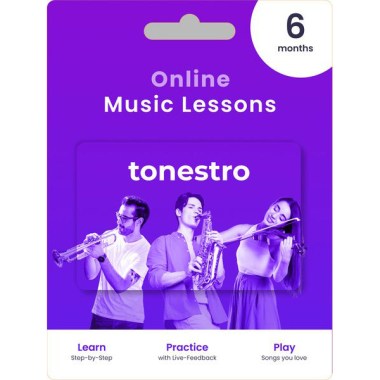 tonestro Online Music Lessons 6 Months Цифровые лицензии