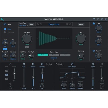 Antares Vocal Reverb Цифровые лицензии