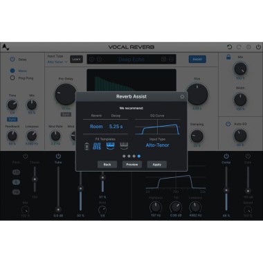 Antares Vocal Reverb Цифровые лицензии