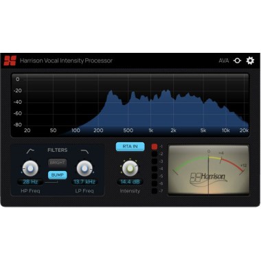 Harrison Audio Vocal Intensity Processor Цифровые лицензии