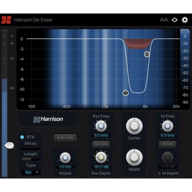 Harrison Audio De-Esser Цифровые лицензии