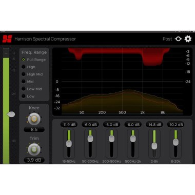 Harrison Audio MPC Spectral Compressor Цифровые лицензии