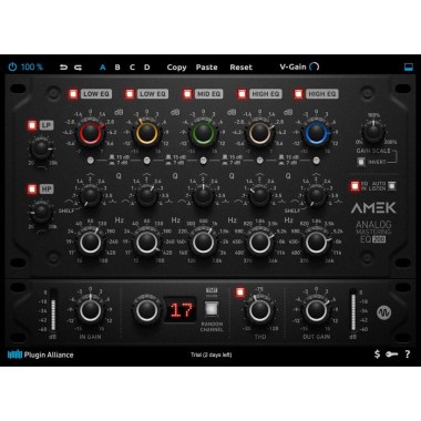 Plugin Alliance Amek EQ 200 Цифровые лицензии