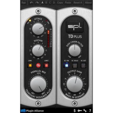 Plugin Alliance SPL Transient Designer Plus Цифровые лицензии