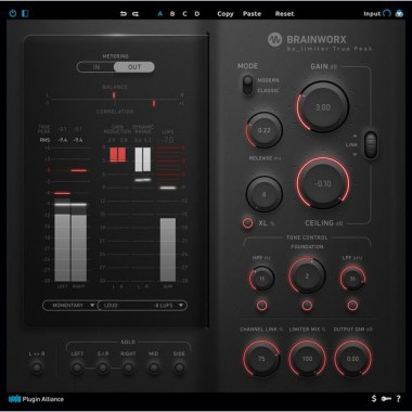 Brainworx bx_limiter True Peak Цифровые лицензии