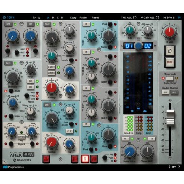 Brainworx bx_console AMEK 9099 Цифровые лицензии