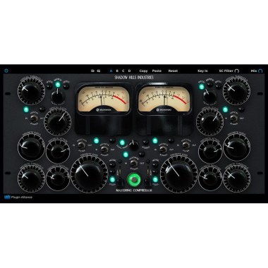 Plugin Alliance Shadow Hillls Mastering Comp. Цифровые лицензии