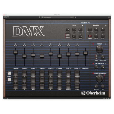 GForce Oberheim DMX Цифровые лицензии