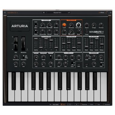 Arturia MiniBrute V Цифровые лицензии