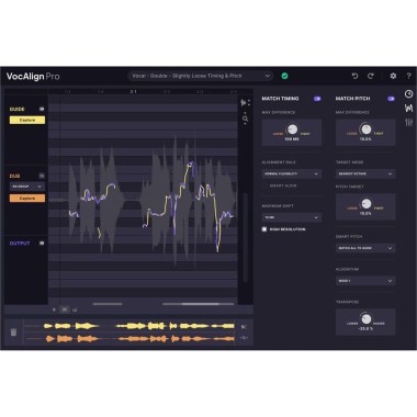 Synchro Arts VocALign Pro Upgrade Цифровые лицензии