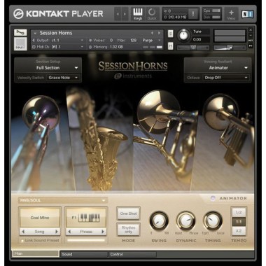 Native Instruments Session Horns Цифровые лицензии