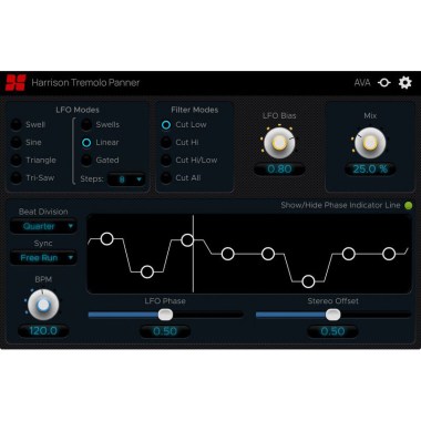 Harrison Audio Tremolo Panner Цифровые лицензии